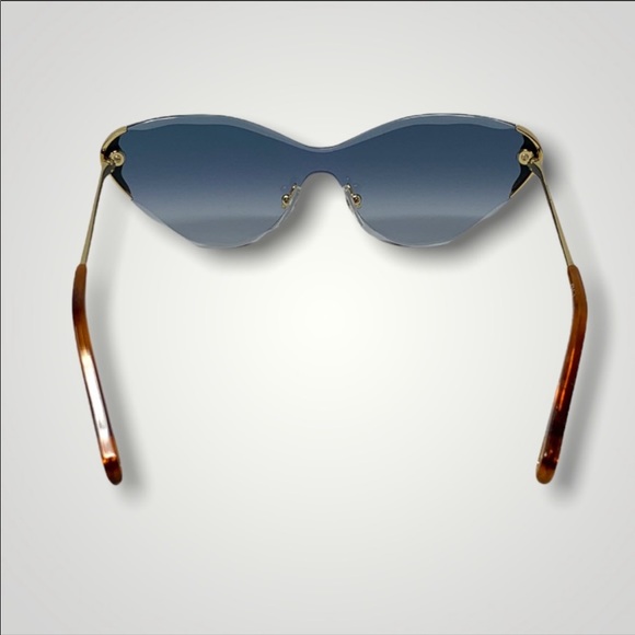 Chloe Curtis 60mm Cat Eye Shield Sunglasses - Picture 10 of 11